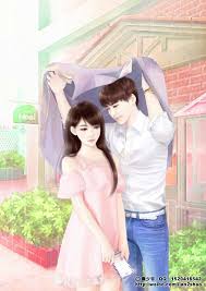 Pin By Lovely Girl ツ On Sweet Time Cute Couple Art Cute Love Cartoons Romantic Anime
