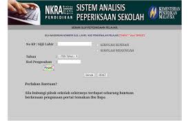 Sistem analisis peperiksaan nkra atau sapsnkra merupakan sistem berpusat untuk segala penyataan peperiksaan bagi. Https Sapsnkra Moe Gov My Pilih Jpep Php Sapsnkra Moe Gov My Is A Safe Website Rexstimh