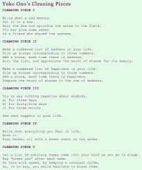 Acorn Yoko Ono Cool Words Wise Words