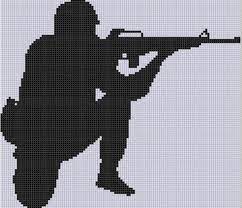 We did not find results for: Soldier Silhouette Cross Stitch Pattern Craftsy Kanavice Desenler Nakis