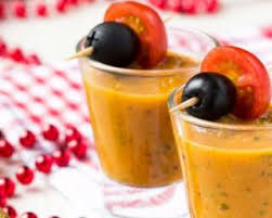 Recette De Gaspacho De Carottes Au Cumin En Verrines Recette Recette Gaspacho Gaspacho Carotte Cumin