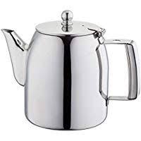 Horwood Homewares Stellar Hohe Teekanne 1 100ml Kaffee Tee Espresso Teekanne Edelstahl Stahl