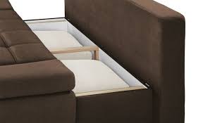 smart schlafsofa braun webstoff patriece