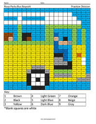 Movement activities preschool learning activities preschool printables preschool classroom activities for kids kindergarten rosa parks pictures school bus art rosa parks bus. Rosa Parks Bus Boycott Holiday Division Coloring Squared