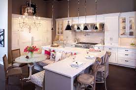 If you are an owner of photo please contact me for tag you or delete photo if you. Island Banquette Transitional Kitchen Studio M Interiors