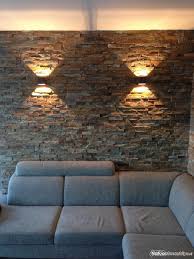natuursteenstrips brons rustiek kwartsiet zeer sfeervolle binnenwand steinverkleidung steinwand wohnzimmer spa zimmereinrichtung