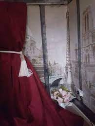 Made To Measure 102 W 121 D Silver Crushed Velvet Blackout Lined Curtains Velvet Curtains Curtains For Sale