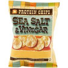 Healthsmart Protein Chips Sea Salt Vinegar 1 Bag Protein Chips Healthy Protein Snacks Protein Snacks