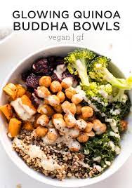 Glowing Winter Quinoa Buddha Bowls Simply Quinoa Recipe Vegetarian Recipes Simply Quinoa Vegan Quinoa