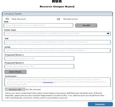 Maybe you would like to learn more about one of these? Ministry Of Corporate Affairs Run Reserve Unique Name