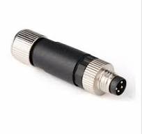 4 Pin Male Industrial Circular Connector Ip67 60v 4a 5Pcs M8 4-Pin Male  Connectors - IP67 Waterproof Industrial Circular Connectors IP67 M8 Male