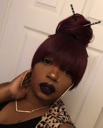 Bangs are an easy way to give yourself a bit of a makeover without doing something extremely drastic. 20 Fantastic Ideas Chinese Bang With Ponytail Hairstyles Vintage Lady Dee