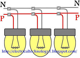 How To Wire Lights In Parallel Switches Bulbs Connection In Parallel Parallel Wiring Wire Lights Electrical Projects