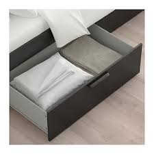 Brimnes Cadre De Lit Rangement Tete De Lit Noir 160x200 Cm Avec Images Lit Rangement Tete De Lit Avec Rangement Cadre De Lit King Size