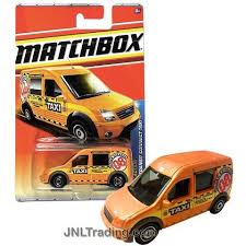 Matchbox Year 2010 City Action Series 1 64 Scale Die Cast Metal Car 65 Orange Color Urban Express 08 Ford Transit Connect Taxi T8931 Ford Transit Matchbox Diecast