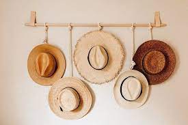 Boho Chic Hat Hanger Minimal Hat Hanger Boho Wall Decor Etsy In 2021 Boho Chic Hats Boho Wall Decor Hat Hanger