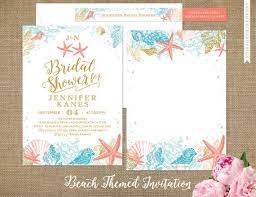 Beach Theme Bridal Shower Invitation Couple S Shower Etsy In 2020 Beach Theme Bridal Shower Invitations Beach Theme Bridal Shower Beach Bridal Shower Invitations