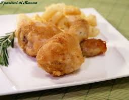 Cosce di pollo al forno croccanti e saporite. Cosce Di Pollo Al Forno Croccanti I Pasticci Di Simona Cosce Di Pollo Al Forno Pollo Al Forno Croccante Pollo Al Forno