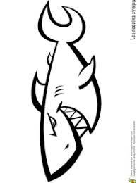 Dessin facile a faire adorables artissanat en papier, dessin avec les mains emprentes digitales kawaii cute desin facile. Coloriage Requin Sur Hugolescargot Com