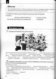 Pour Pratiquer L Imoarfait Et Ou Le Passe Compose Sheet Music French Class Class