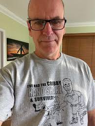 Which one of you is selling Andy's shirt?