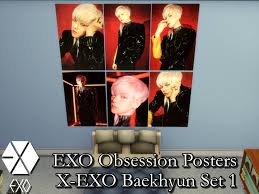 $100 off at amazon we may earn a commissi. Phoenixtsukino S Exo Obsession Posters Set 4 X Exo Baekhyun