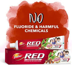 Dabur Red Toothpaste For Complete Oral Care | Fluoride-Free | Buy 3 Get 1  Free 200Gm Each: Buy Combo Pack Of 4.0 Tubes At Best Price In India | 1Mg