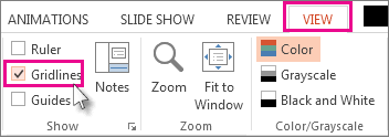 This will open the microsoft word options window. Show Or Hide Gridlines In Word Powerpoint Or Excel Office Support