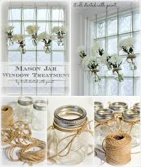 Mason Jar Design Flowers Hanging From Window Beautiful Light Room Ideas Pot Planter Mason Jar Diy Mason Jars Diy Home Decor