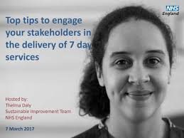 Tips to engage stakeholders in 7 day services