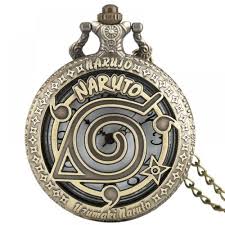 Naruto Pocket Watch Free Shipping Worldwide Nakama Store Pocket Watch Necklace Quartz Pocket Watch Fob Watch
