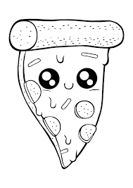 57 Desenhos De Pizza Para Imprimir E Colorir Pintar