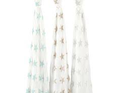 Aden Anais Maxi Lange Milky Way X3 120 X 120 Cm Emmaillotage Couverture Emmaillotage Et Couverture