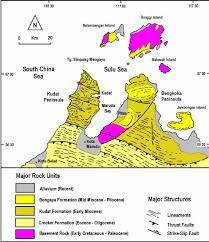Geological information is often essential for many water and sanitation projects. General Geological Map Of Northern Sabah Showing The Distribution Of Download Scientific Diagram