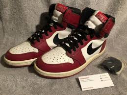 Chicago 1985 Nike Air Jordan 1 Size 10 Og Michael Jordan Bulls Air Jordans Nike Air Nike