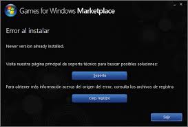 Error Al Instalar Games For Windows Live Microsoft Community