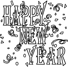 Printable new years eve coloring page. New Year Drawing Ideas For Kids Happy Emotion