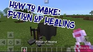How to cure zombie villagers and change their jobs in minecraft | village and pillage update. How To Make Healing Potion Minecraft Pe Youtube