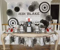 For His 6th Birthday He Wanted A Darth Vader Star Wars Party Of Course Description From Darth Vader Birthday Party Star Wars Party Star Wars Birthday Party