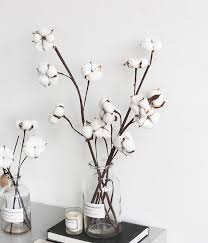 Let the artificial water dry according to its package directions. Baumwollblumenstiele Rustikale Kunstliche Blumen Baumwollstiele Baumwollstiele Blumenschmuck Kunstbloemen Huis Ideeen Decoratie Decoratie
