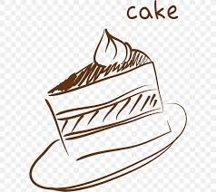To celebrate this, cake is used to serve the guests. Birthday Cake Drawing Clip Art Png 598x732px Birthday Cake Cake Drawing Line Art Logo Download Free