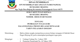 We did not find results for: Sk Pembagian Tugas Mengajar Di Sekolah Untuk Pemberkasan Ppg File Guru Now