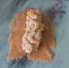 Roules Aux Deux Saumons Et Crevettes Recettes Poissons Et Fruits De Mer Recettes De Cuisine Cuisine Poisson