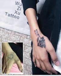 我沒有問這三隻小魚是哪裡弄的我只能說看起來那應該是吻仔魚玫瑰蓋圖刺青rose cover tattoo tattoo artist lisa 女刺青師麗莎