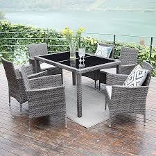 Product title avianna outdoor 59 inch wicker dining table, grey average rating: White Wicker Furniture White Rattan Furniture Beachfront Decor Wicker Dining Set Wicker Dining Chairs Wicker Patio Furniture