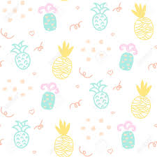 Kostenlose lieferung für viele artikel! Baby Muster Pastell Ananas Nahtlose Design Kindergarten Kinder Hintergrund Fur Bettwasche Und Kleidung Ananas Gelb Und Minze Spassmuster Lizenzfrei Nutzbare Vektorgrafiken Clip Arts Illustrationen Image 54453626