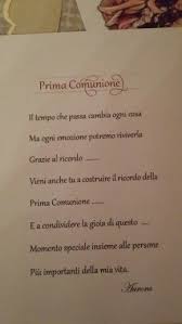 Invito Comunione Frasi Ringraziamento Prima Comunione