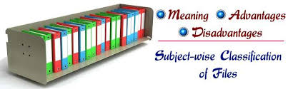 Easy to understand and use. Classification Of Filing System Methods Advantages Disadvantages