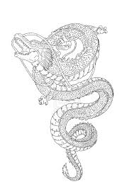 Dragon ball z dragon outline. Spiral Shenron