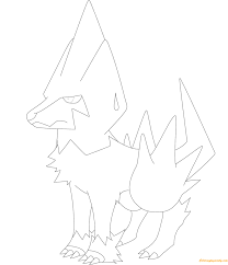 We have chosen the best manectric coloring pages which you can download online at mobile, tablet.for free and add new coloring pages daily, enjoy! Manectric Pokemon Coloring Pages Cartoons Coloring Pages Coloring Pages For Kids And Adults